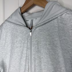 Travis Matthew Grey Heather Cloud Full Zip Hoodie Sz Medium NWOT 