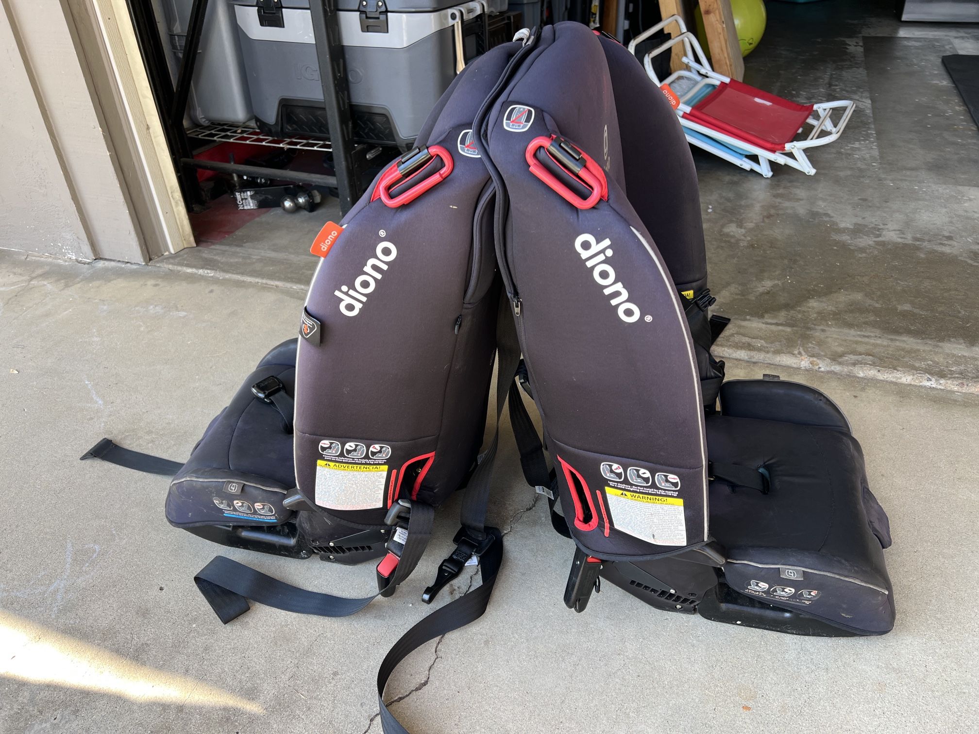 Pair of Diono Radian 3R All-in-One Convertible Car Seat