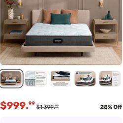 Beautyrest pressuresmart Full mattress 