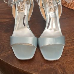 Badgley Mischka Powder Blue Heels