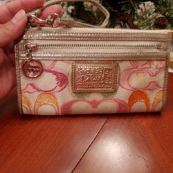 Coach wristlet