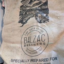 Assorted canvas Coffee bags