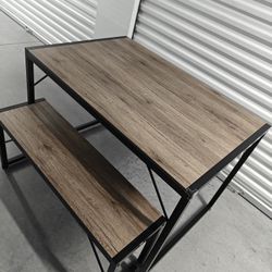 Dining Table And Benches 