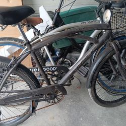 26 inch Grey Cruiser bike