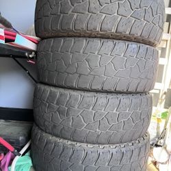 4 MICKEY THOMPSON TIRES 275/65/20 $200 