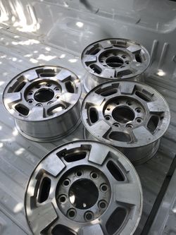 2016 GMC Sierra 2500 HD 2016 Chevy Silverado 2500 HD rims