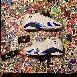 Sz 6.5y Jordan 14- Hyper Royal