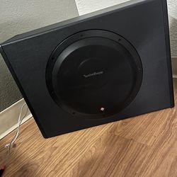 Rockford Fosgate Punch P300-12 Punch powered subwoofer with 12" sub and 300-watt amp