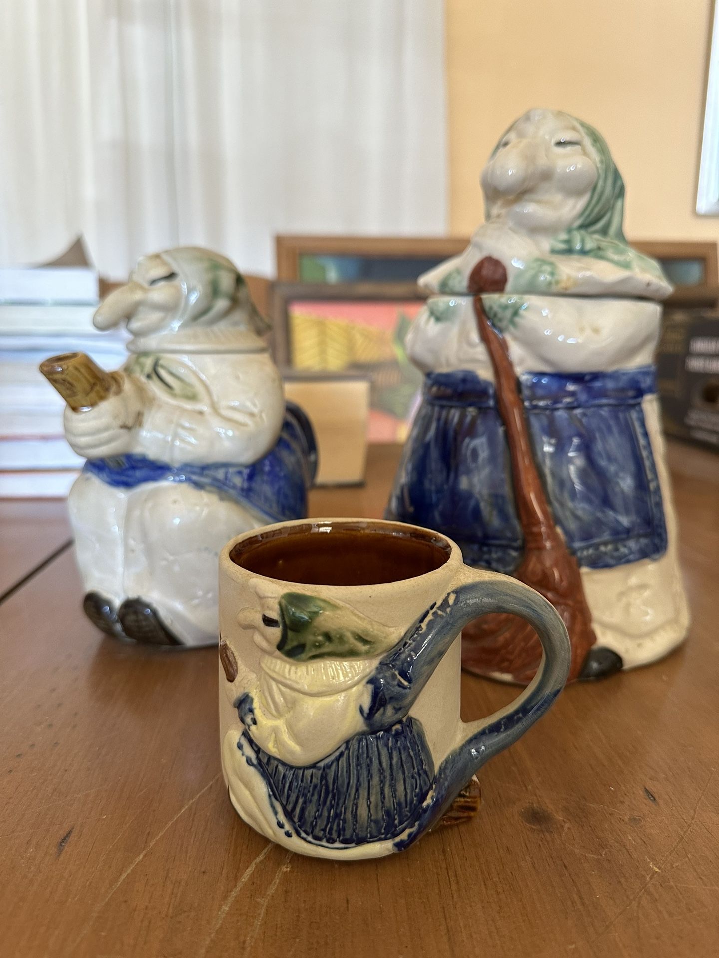 Vintage RJ Drink Water, kitchen witch collection