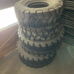 Forklift tires