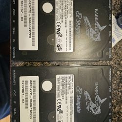 2 X Seagate Barracuda 2.1GB HDD ST32550N NT 4.0 SCSI Internal Hard Drives