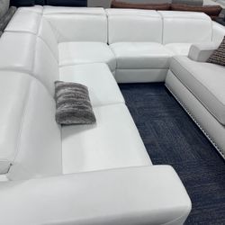 Leather Sectional