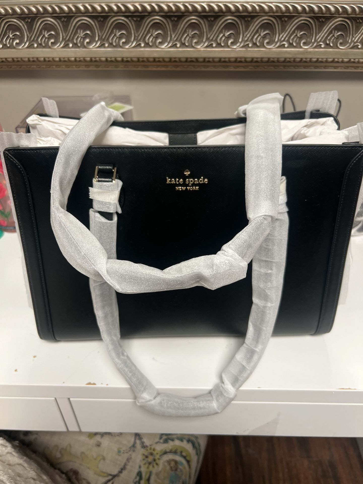 Kate Spade Large Leather Tote Madison