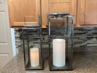 Lantern-Crate & Barrel.         (S)