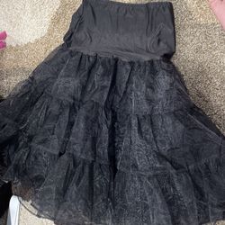 Black Petticoat Tutu Skirt
