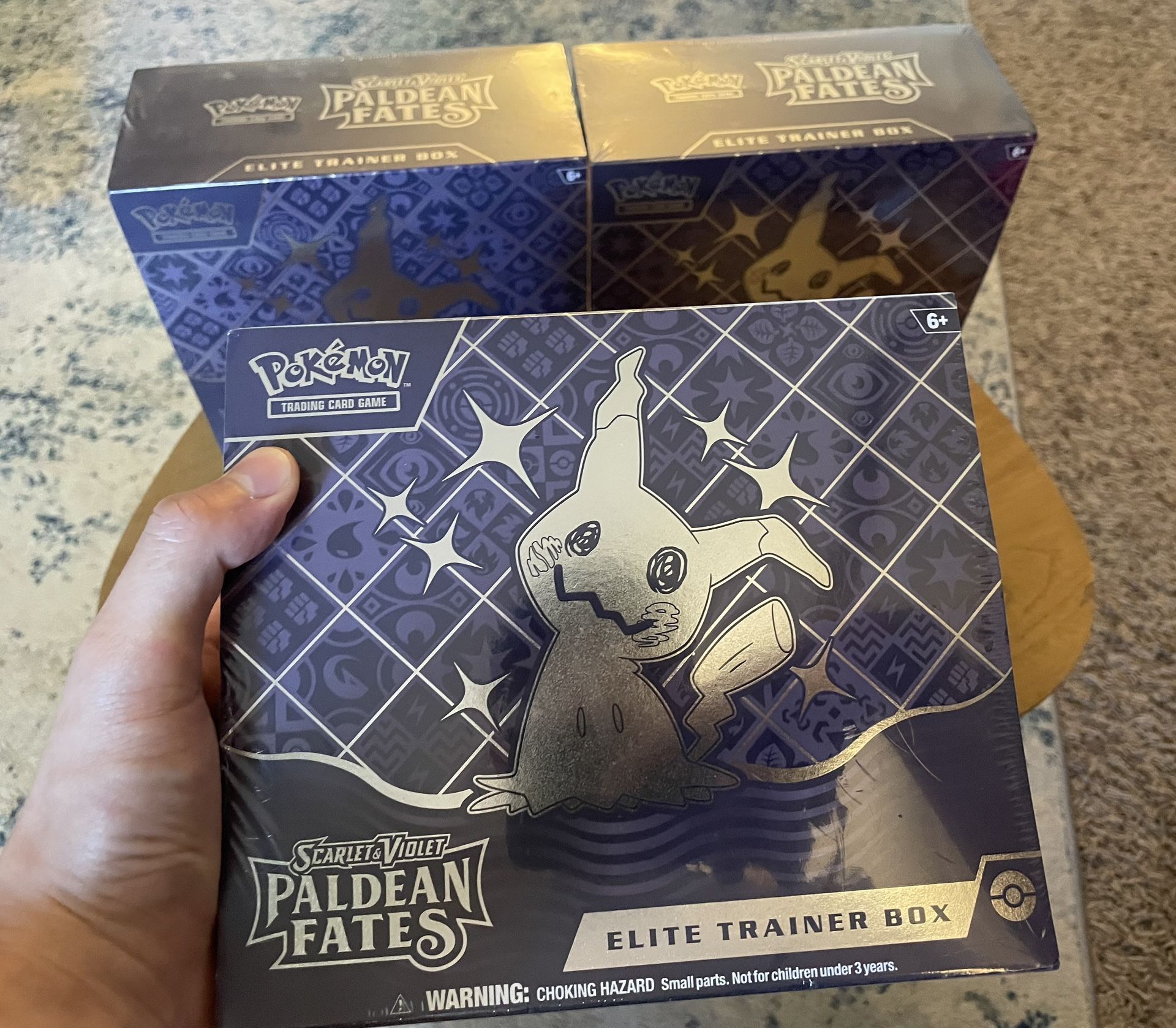 Pokémon Paldean Fates ETBs PSA10 Sealed