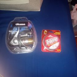 Okuma Avenger Av-4000 + Berkeley Trilene 