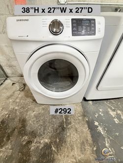 Samsung Front Load Dryer White (#290) SEE PRICE DESCRIPTION