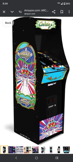GALAGA & GALAXIA 1up Arcade Game Like New!! 
