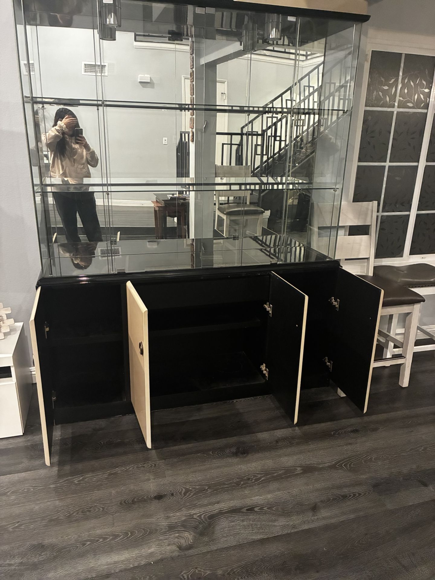 Glass Display Cabinet / Book Shelf