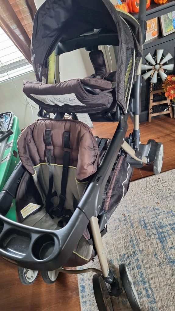 Sit/Stand Double Stroller