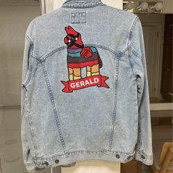 Dillon Francis Denim Jacket-  Men Size Small 