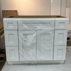 Sun Shaker White (42") Bathroom Vanity