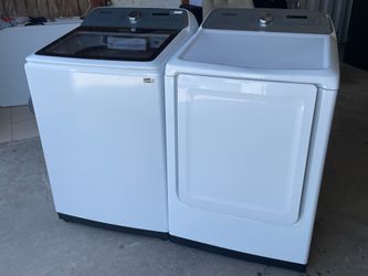 Samsung XL TopLoad Washer and electric dryer