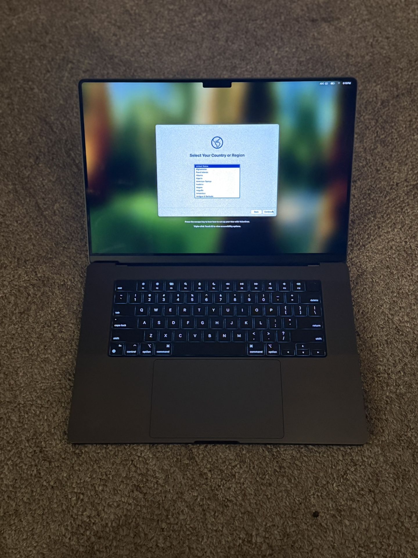MacBook Pro 16” M3 Pro 36GB 1TB Apple Care +
