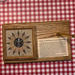 Navajo Sand Painting Pen Holder