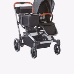 Contours element convertible stroller-  side by side single to double stroller 