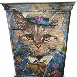 Sour Puss Dresser with jewelry box