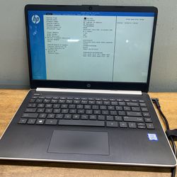HP Notebook - 14-dq0011dx 14" Touchscreen Intel Core i3-8145U 4GB RAM 128GB SSD