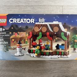 Winter Market Stall - Rare Lego GWP - 40602