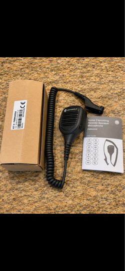 New Motorola PMMN4050A IMPRES Noise-Canceling Speaker Mic