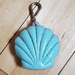 NEW Bath and Body Works Blue Seashell Pocketbac Holder 