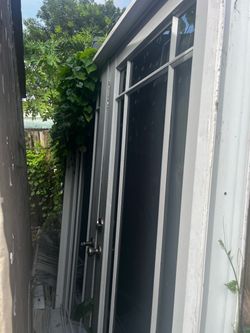 Glass doors