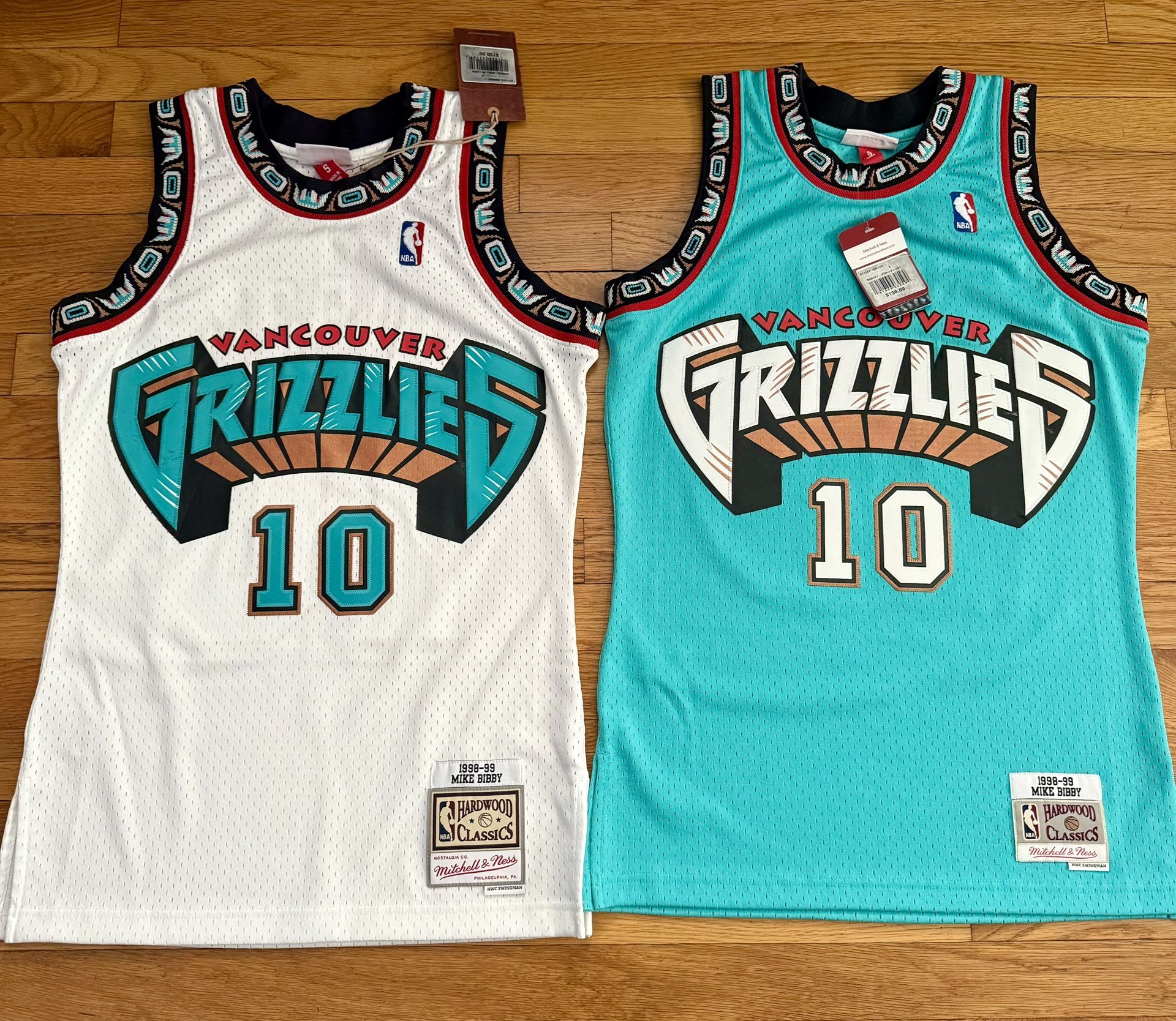 Vancouver Grizzles Mike Bibby Jersey S