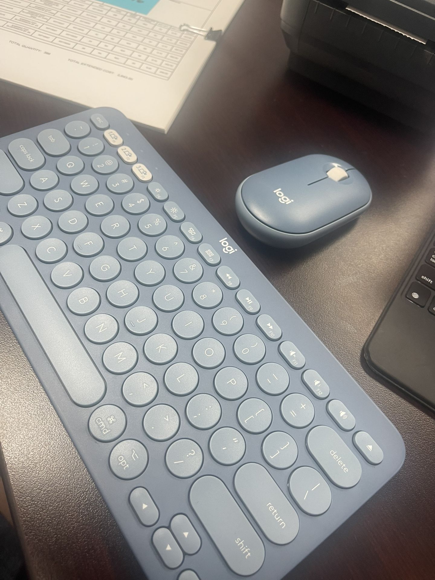 LogiTech K380 Keyboard + M350 Pebble Mouse