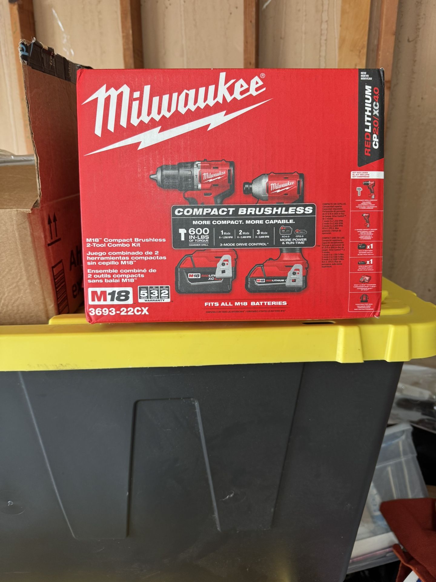 Milwaukee Drill Set M18