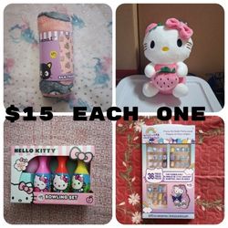 HELLO KITTY AND FRIENDS TOYS/ITEMS