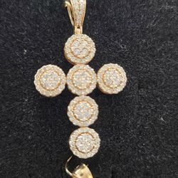 Gold Cross with diamond holiday special 