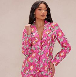 Floral Blazer