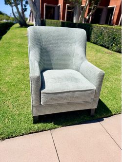 Gray Restoration Hardware Chair