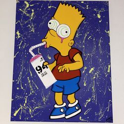 Original Bart Simpson Art- The Simpsons Art
