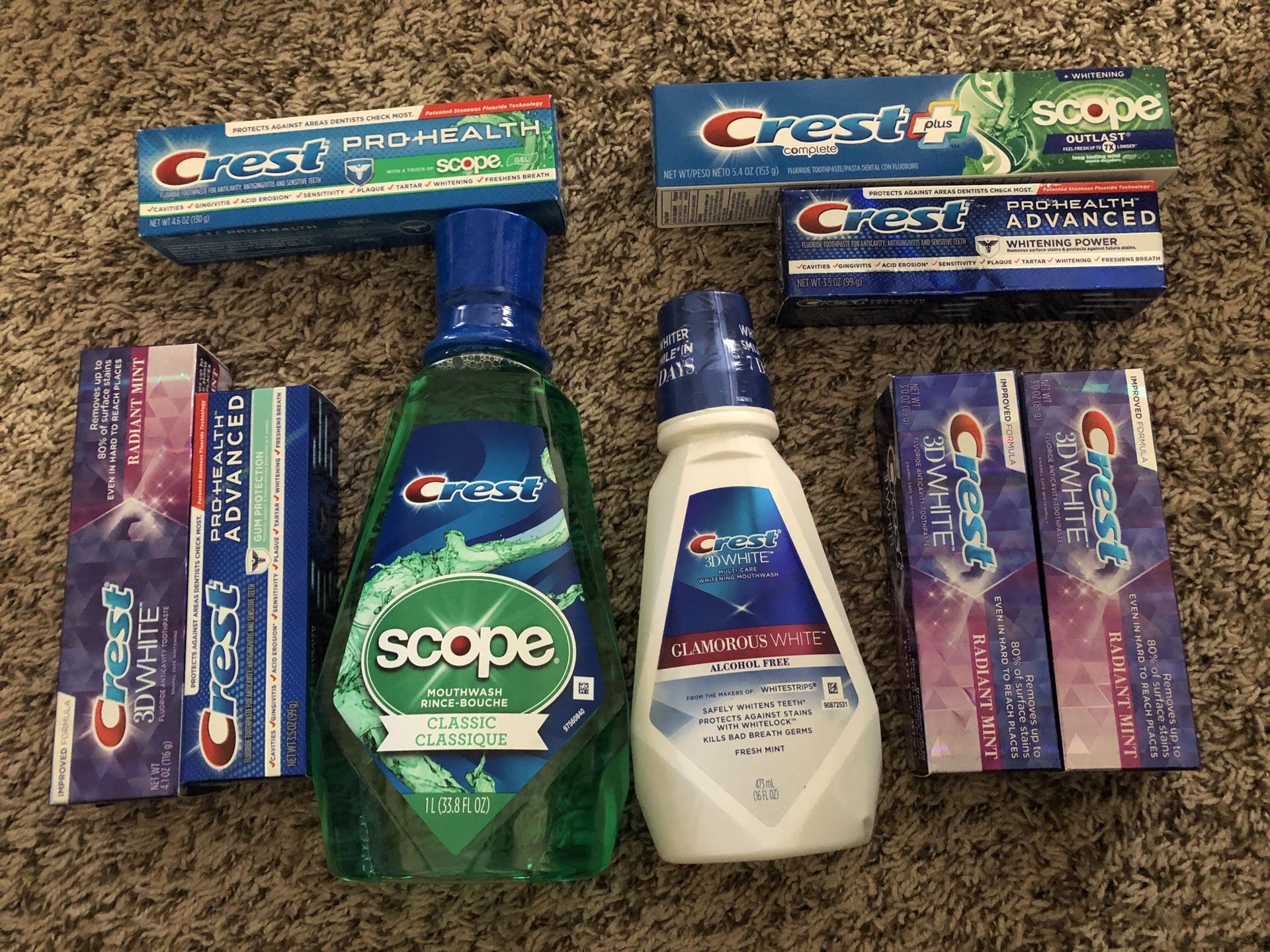 Crest oral care bundle 1