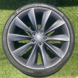 Tesla Model S Turbine 21” Wheel
