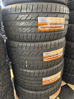 ✅📲295/35/24 vendo set de llantas nuevas Arroyo