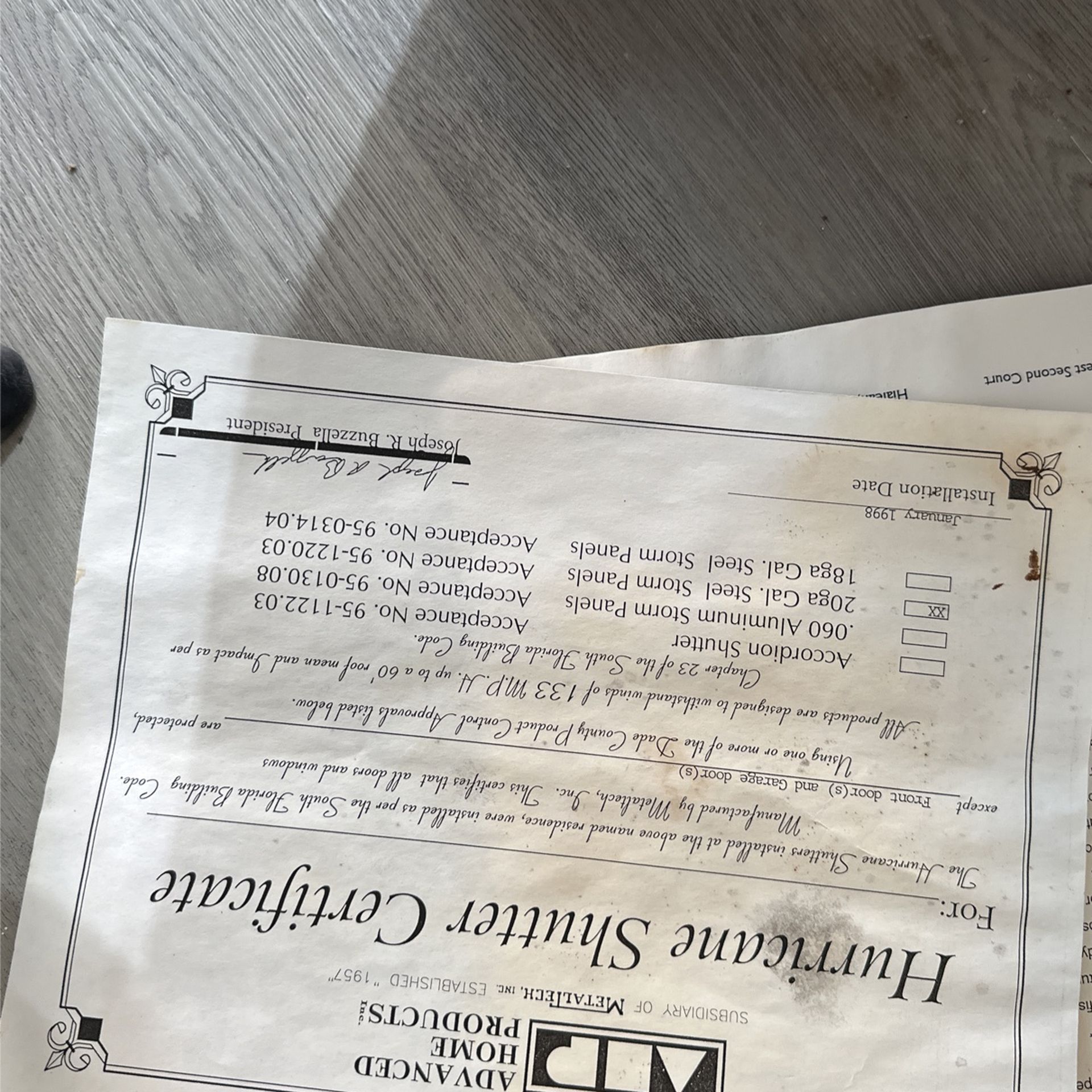 Complete Set Of Shutters For Two Story Townhome