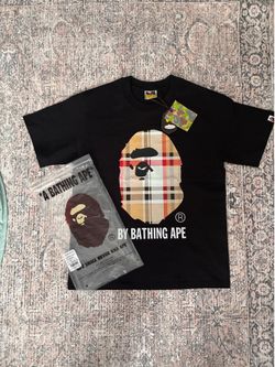 Bape x Burberry tee shirt
